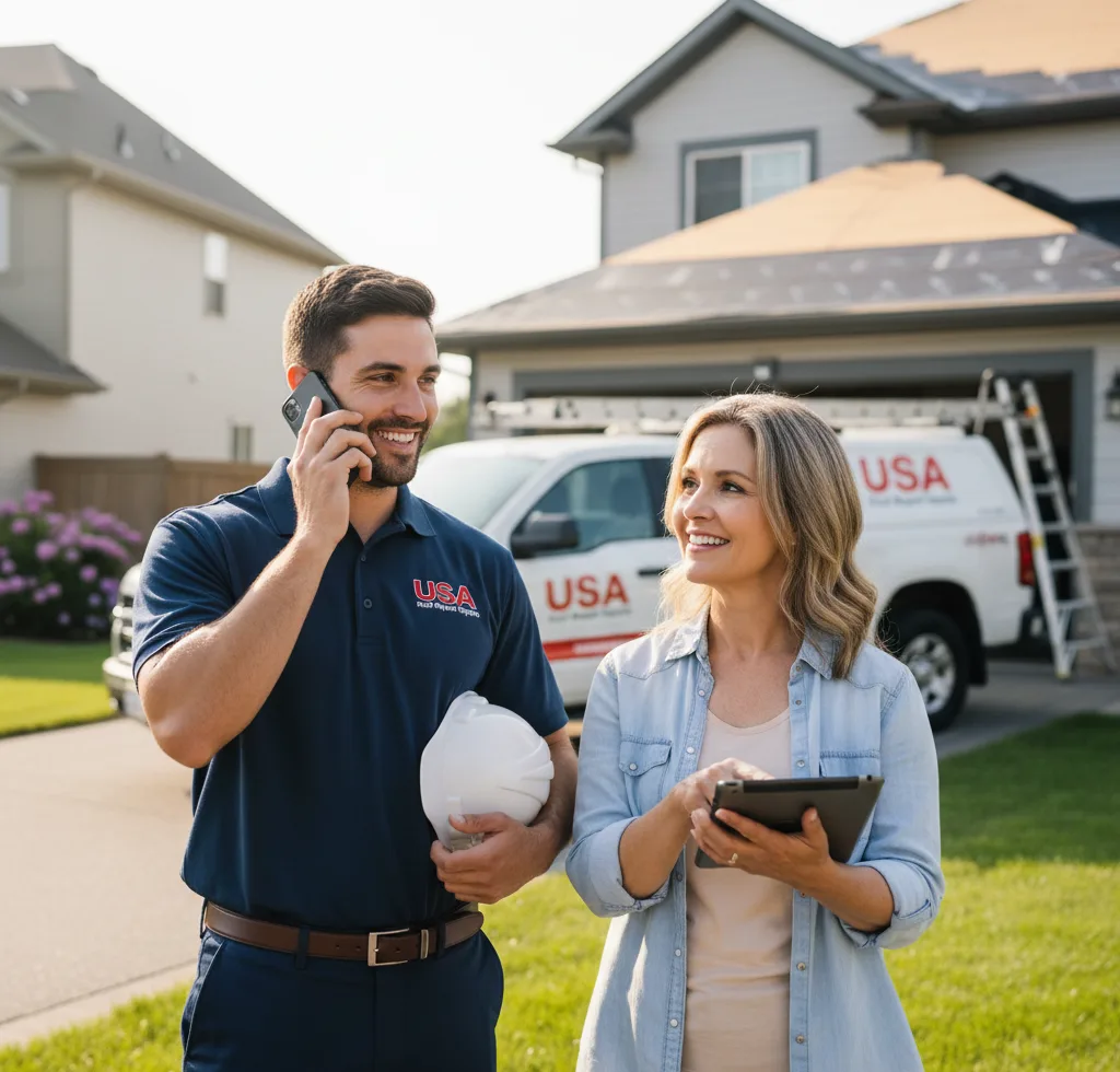 USA Roof Repair Experts customer support in Barryville